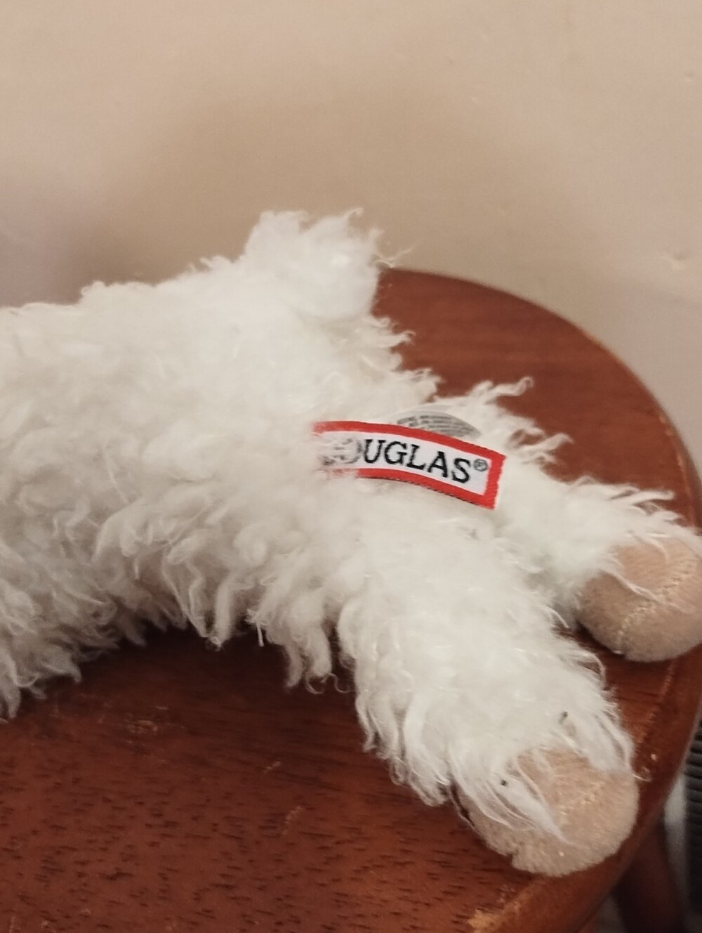 Douglas Plush White Lamb - Picture 3 of 6